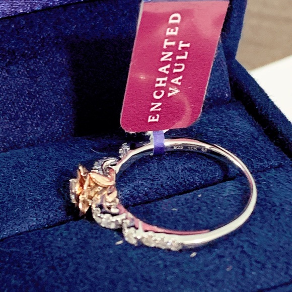Enchanted Disney Belle Rose Ring - Picture 11 of 16